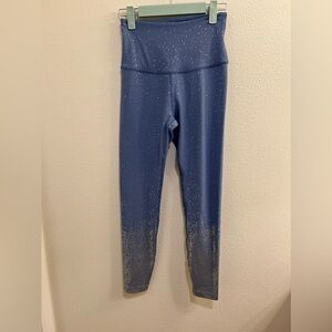 Beyond Yoga High Waisted Alloy Ombre Midi Leggings Size Medium